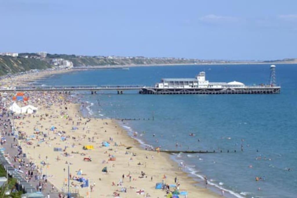 3 Bed Apartment Close To Bournemouth Beach Exterior foto